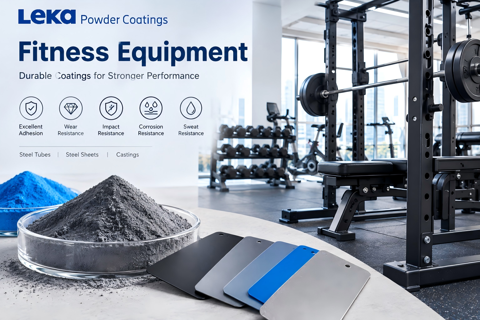 Fitness Equipment Powder Coating: Performance and Process Compatibility